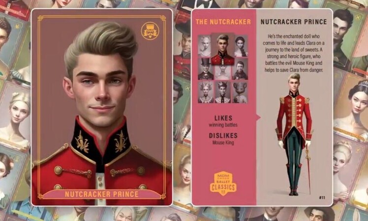 MDM Ballet Trading Cards 6-pak