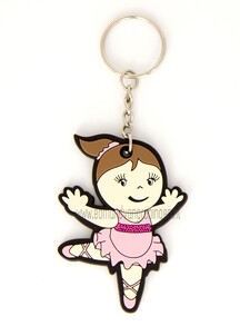 Papillon sleutelhanger ballerina